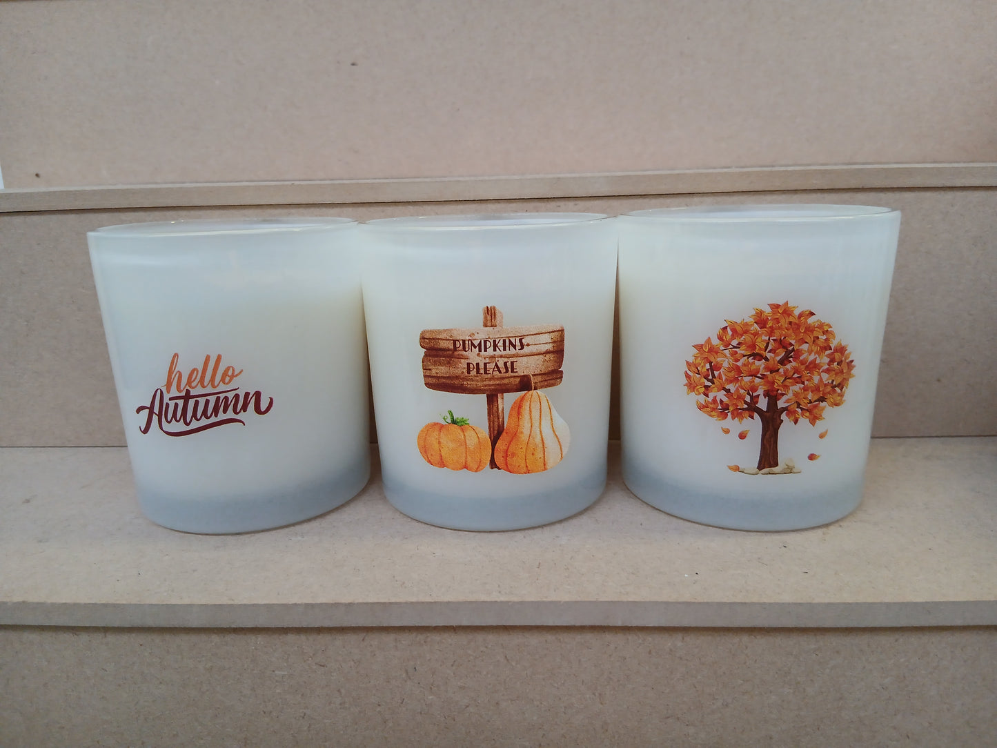 Autumn Trinket Candles